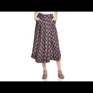 Free People Swept Away Crop Palazzo Pant Large